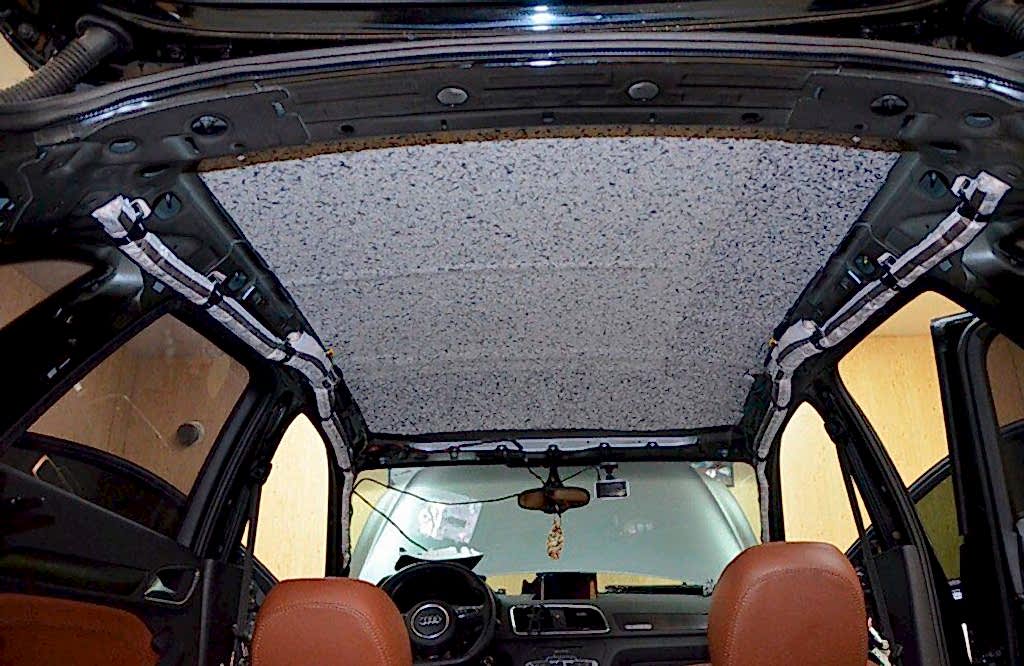 Шумоизоляция крыши автомобиля
